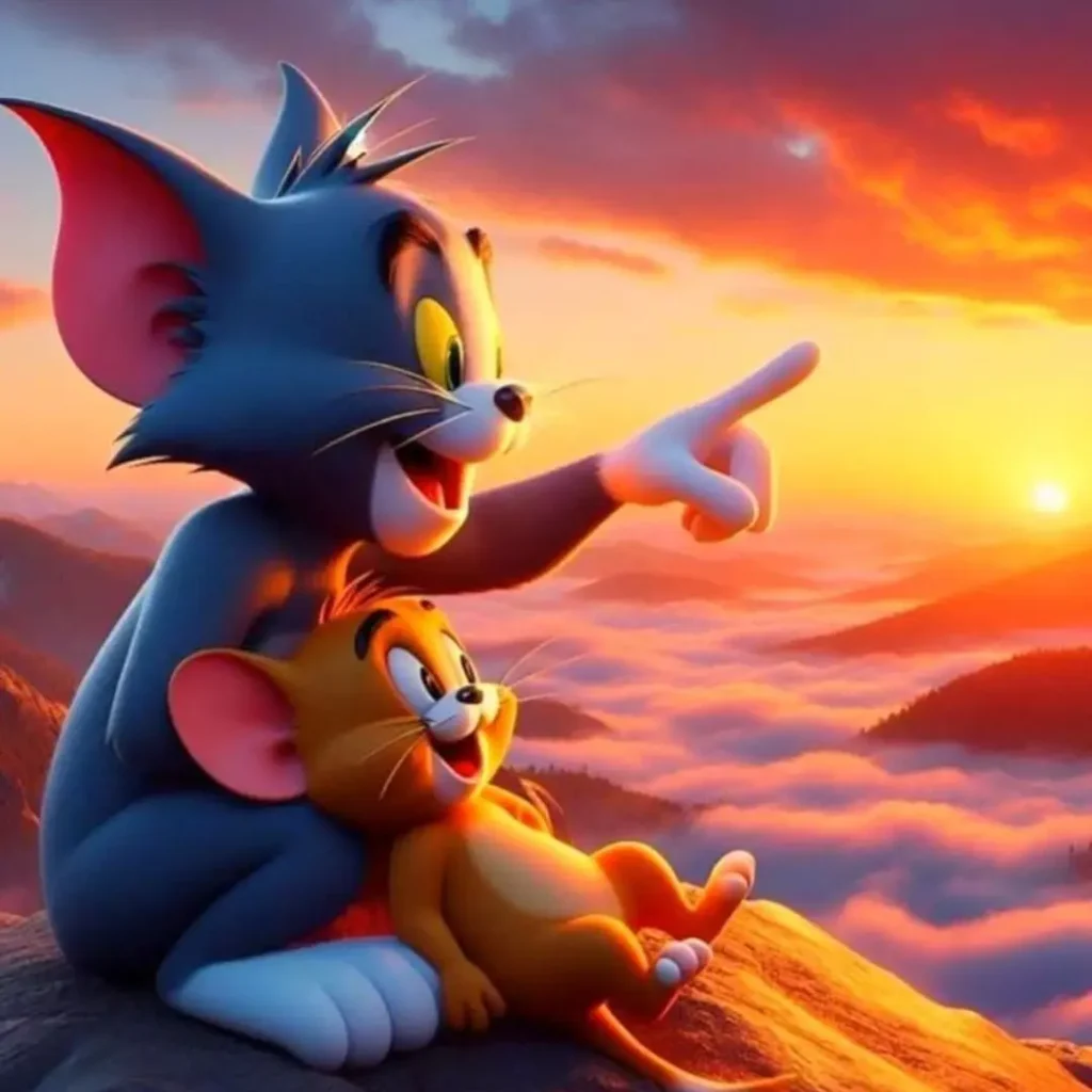 Cute Profile Tom and Jerry Dp