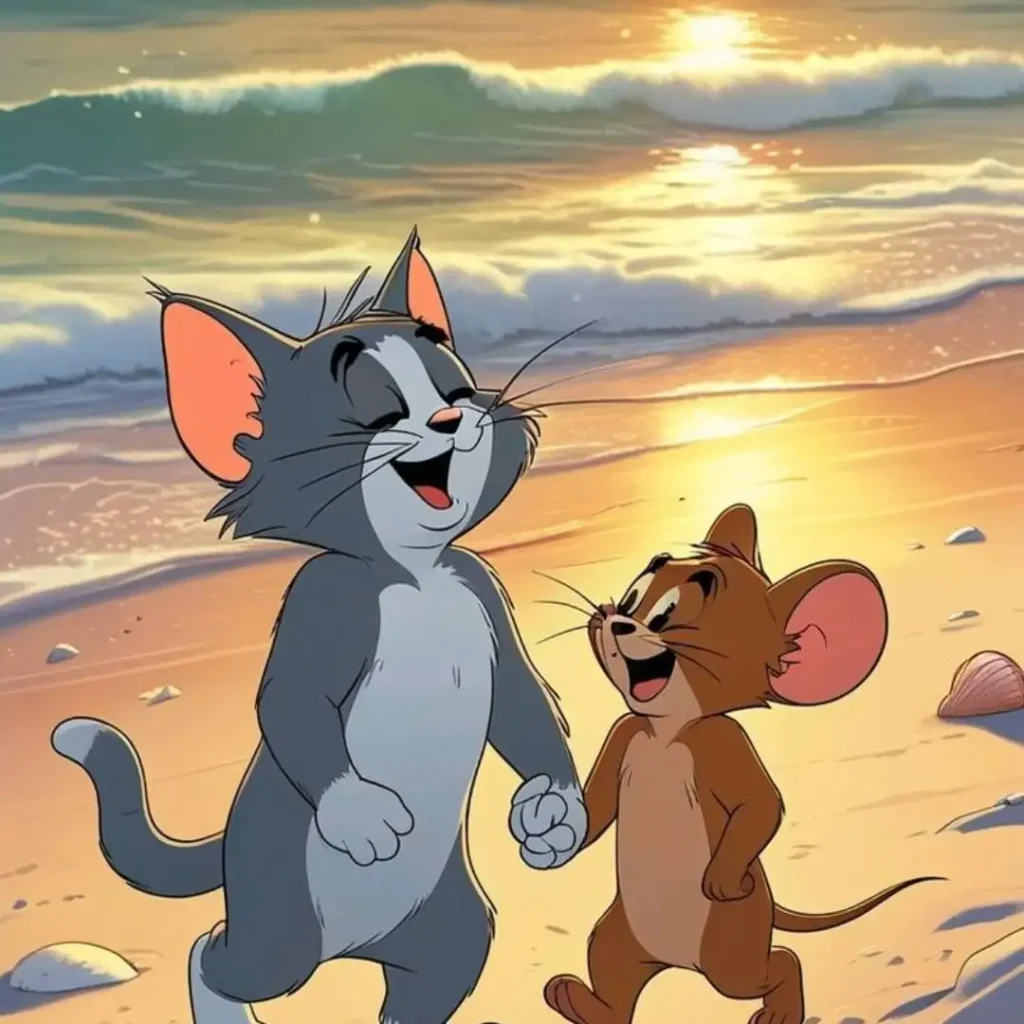 Cute Profile Tom and Jerry Dp