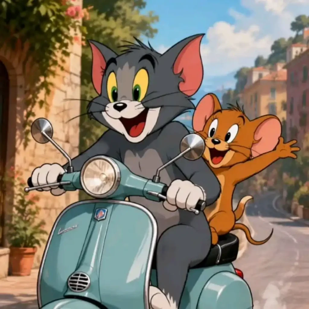 Cute Profile Tom and Jerry Dp