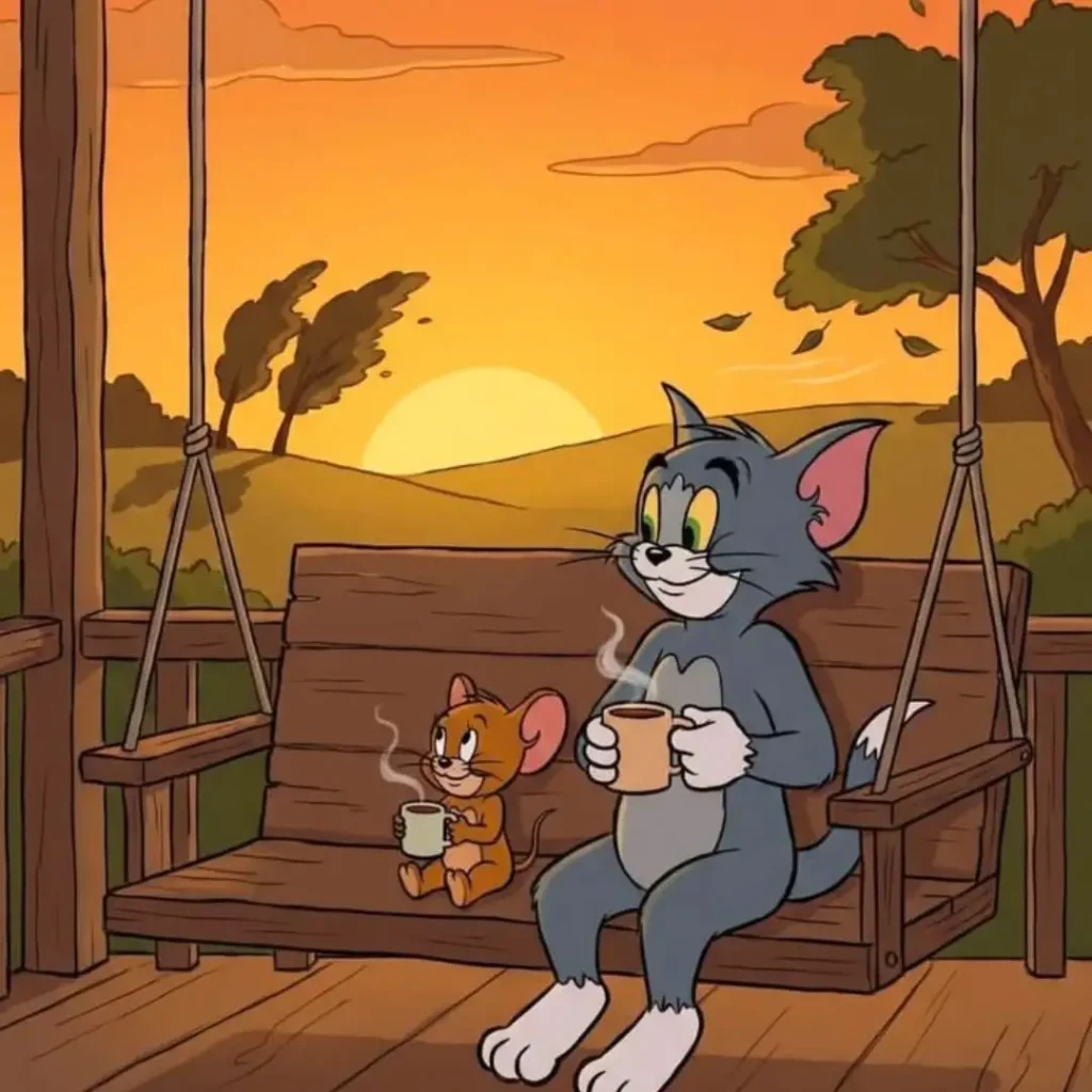 Cute Profile Tom and Jerry Dp