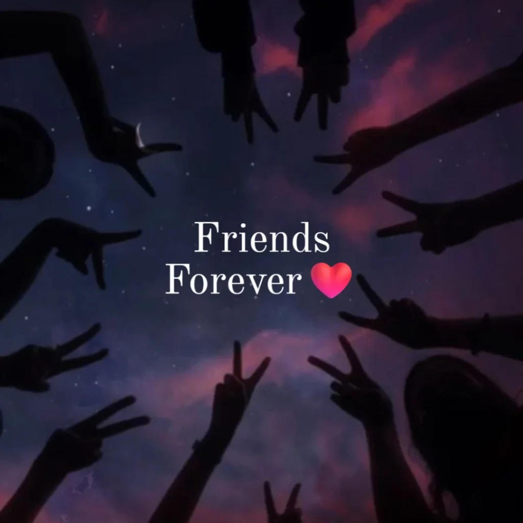 Friends Group DP Aesthetic
