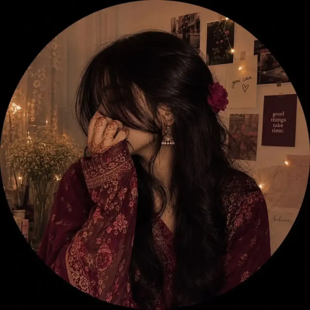 Hide Face DP for Girls Instagram