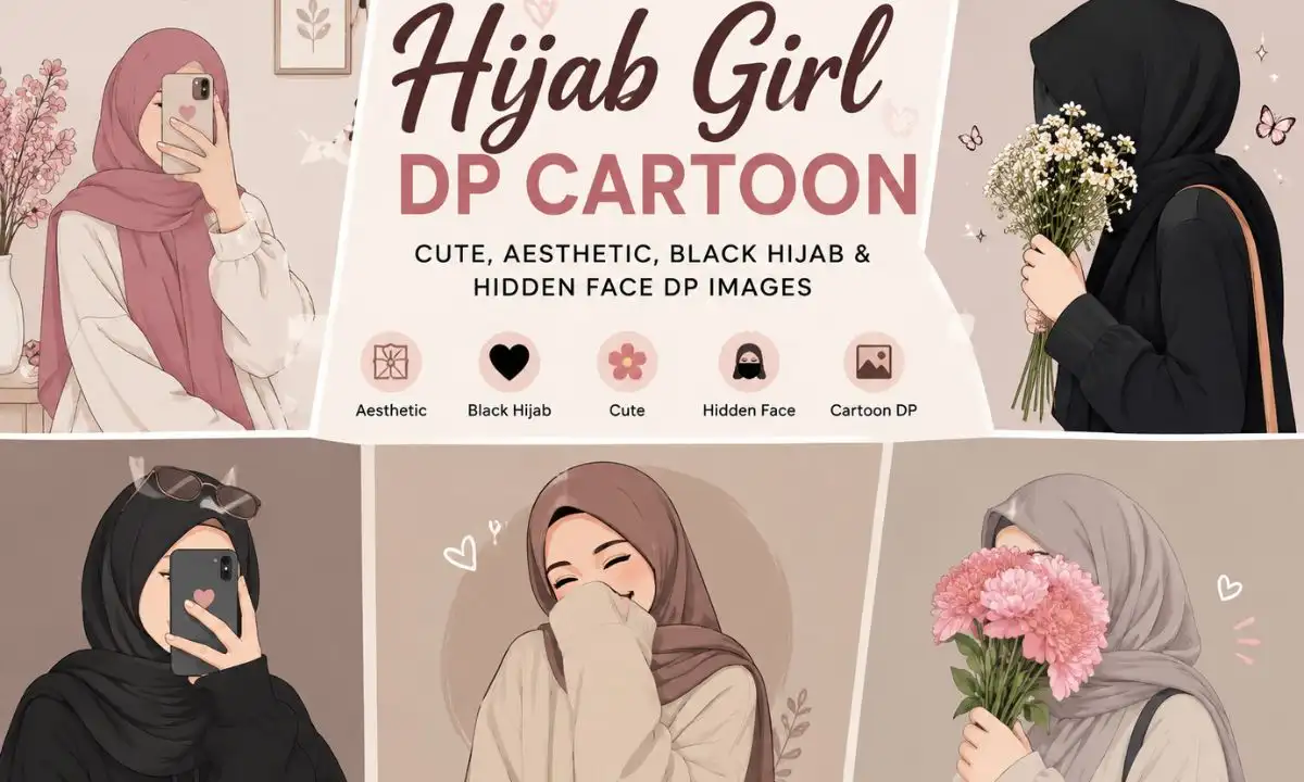 Hijab Girl Dp Cartoon