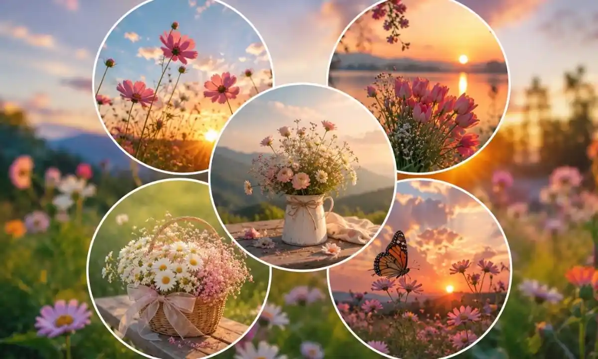 Nature Cute Flowers DP