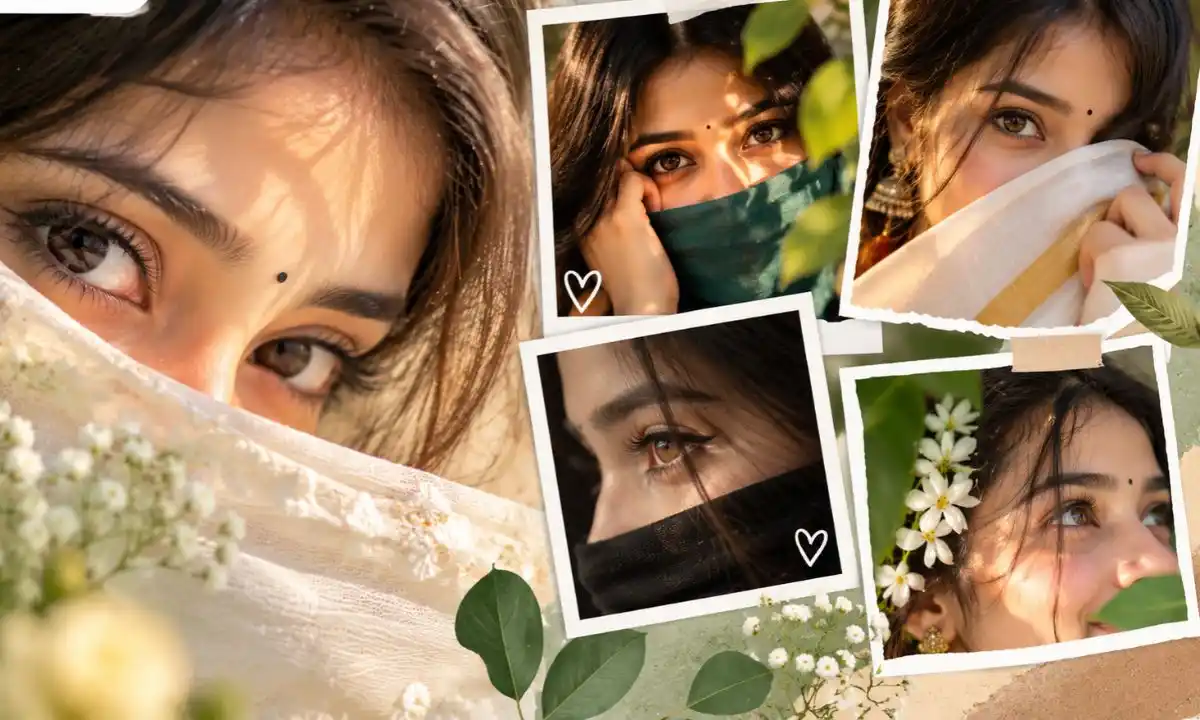 Indian Girl Cute Beautiful Eye DP