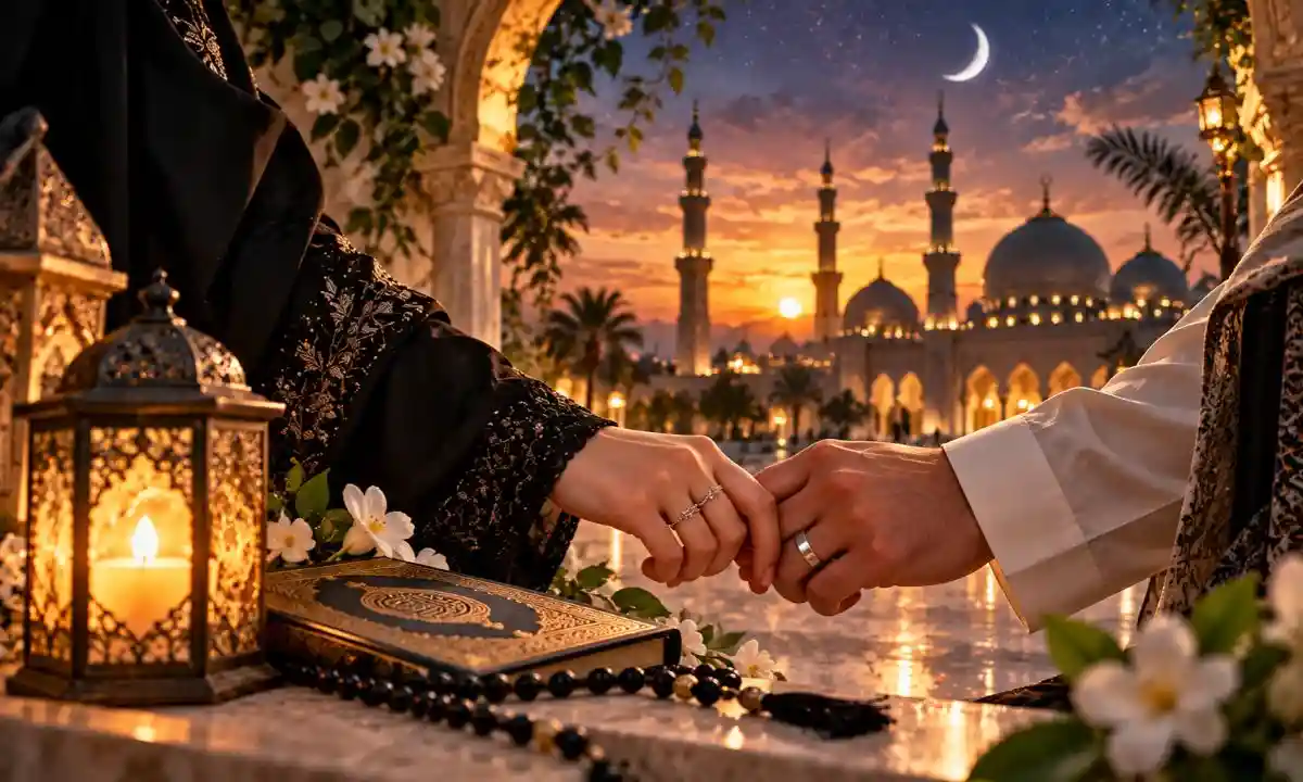 Islamic Couple Hand DP