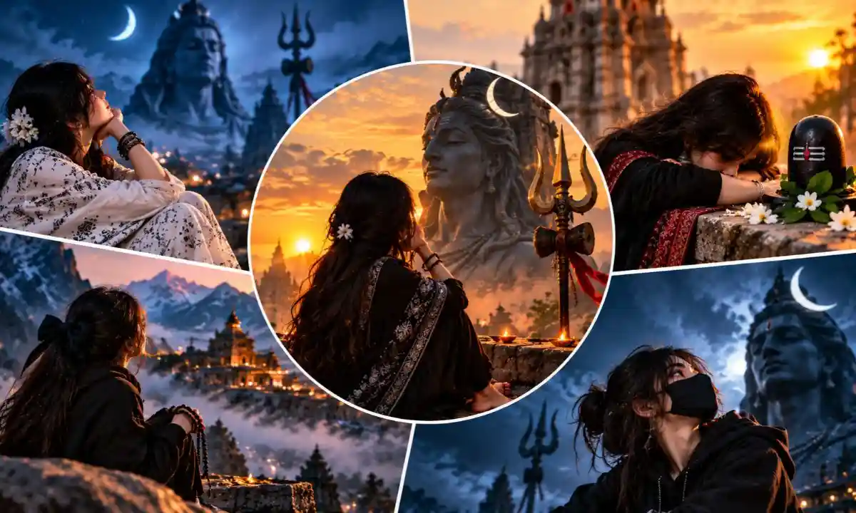 Shayari Mahadev DP Girl